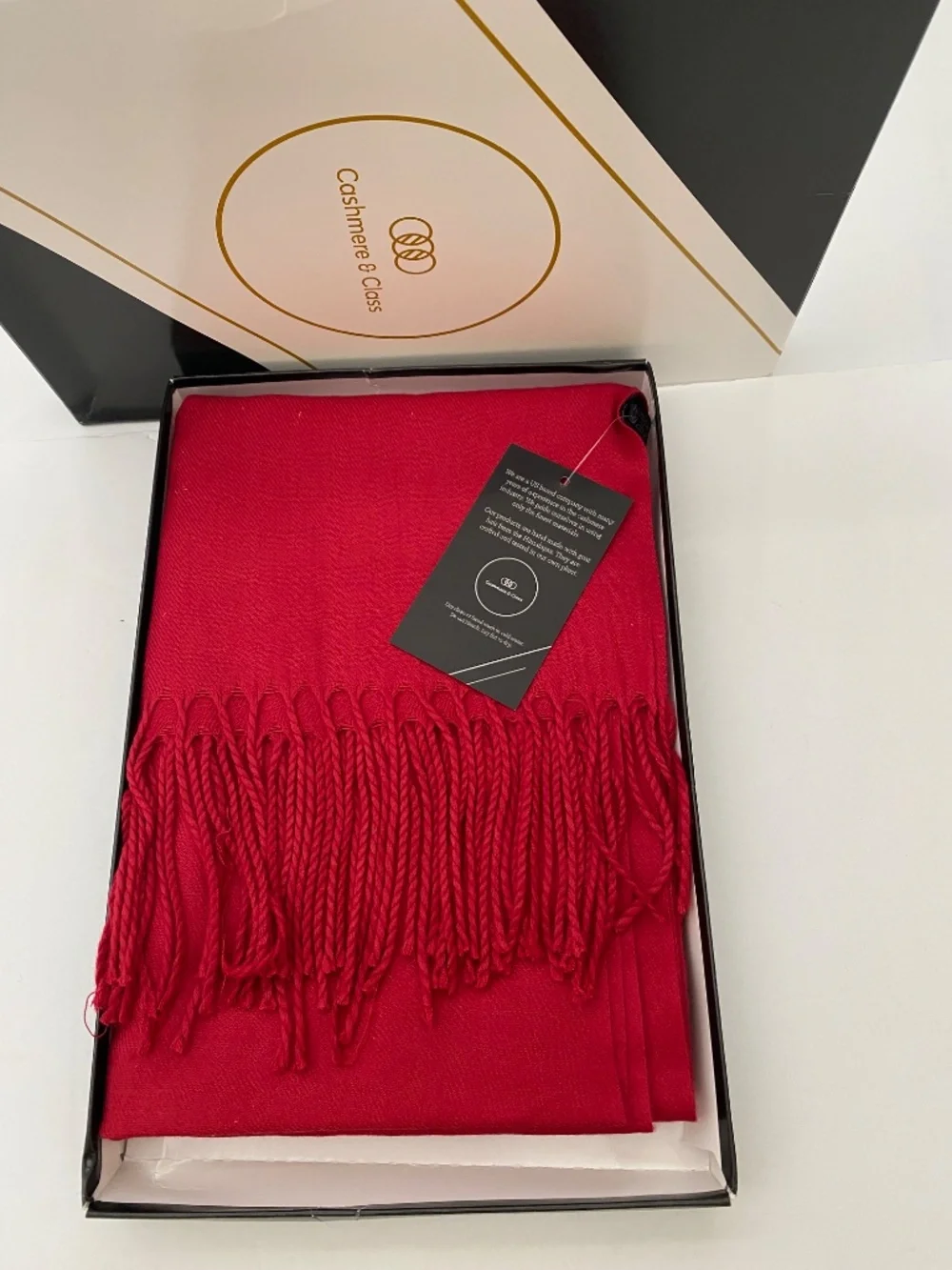 100% Cashmere Scarf NEW